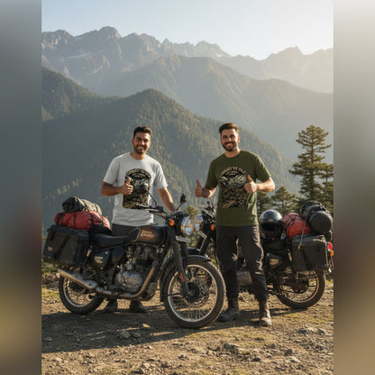Cold Conqueror – The Leh Ladakh Ride Tee (Edition II) Unisex Oversized Classic T-Shirt