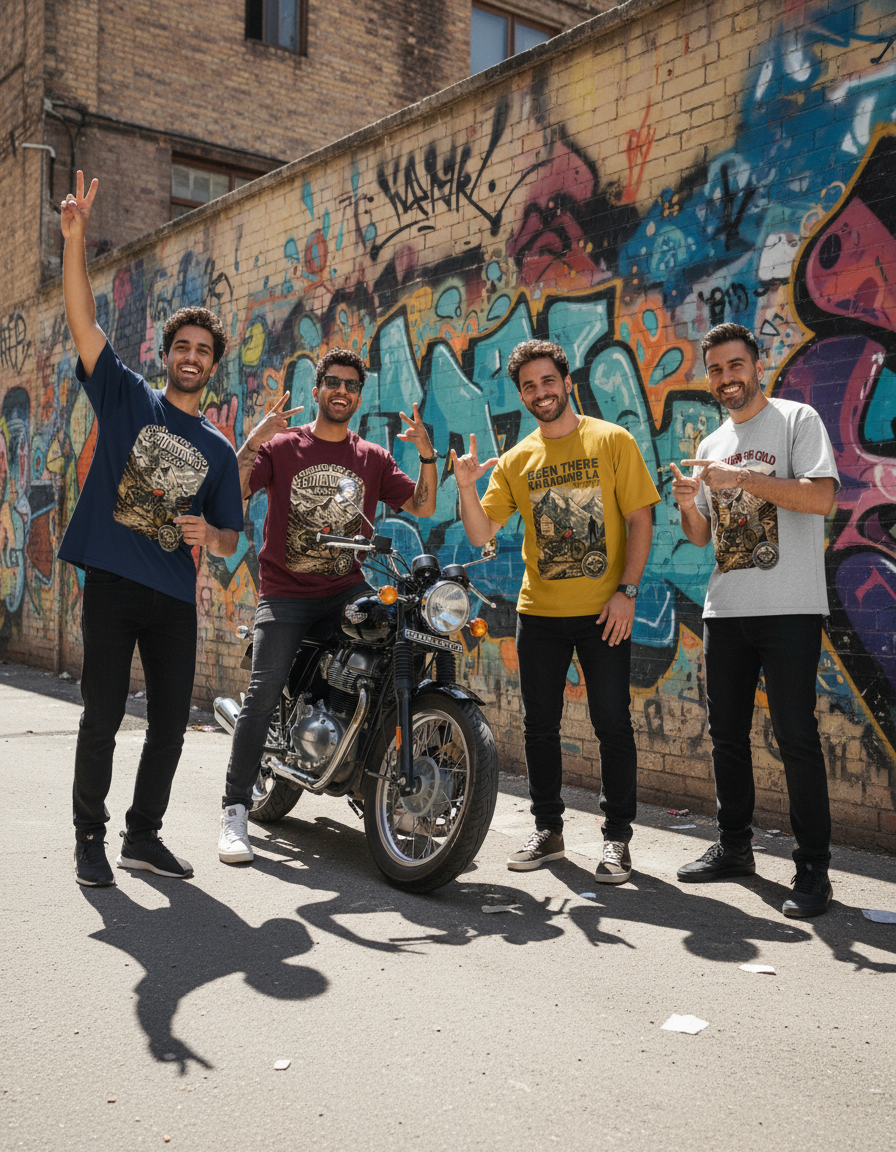 Cold Conqueror – The Leh Ladakh Ride Tee (Edition II) Unisex Oversized Classic T-Shirt